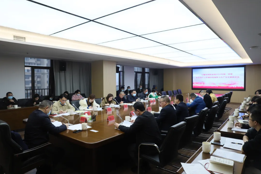 市國投公司召開2023年第一季度安全生產工作暨防范重特大生產安全事故會議