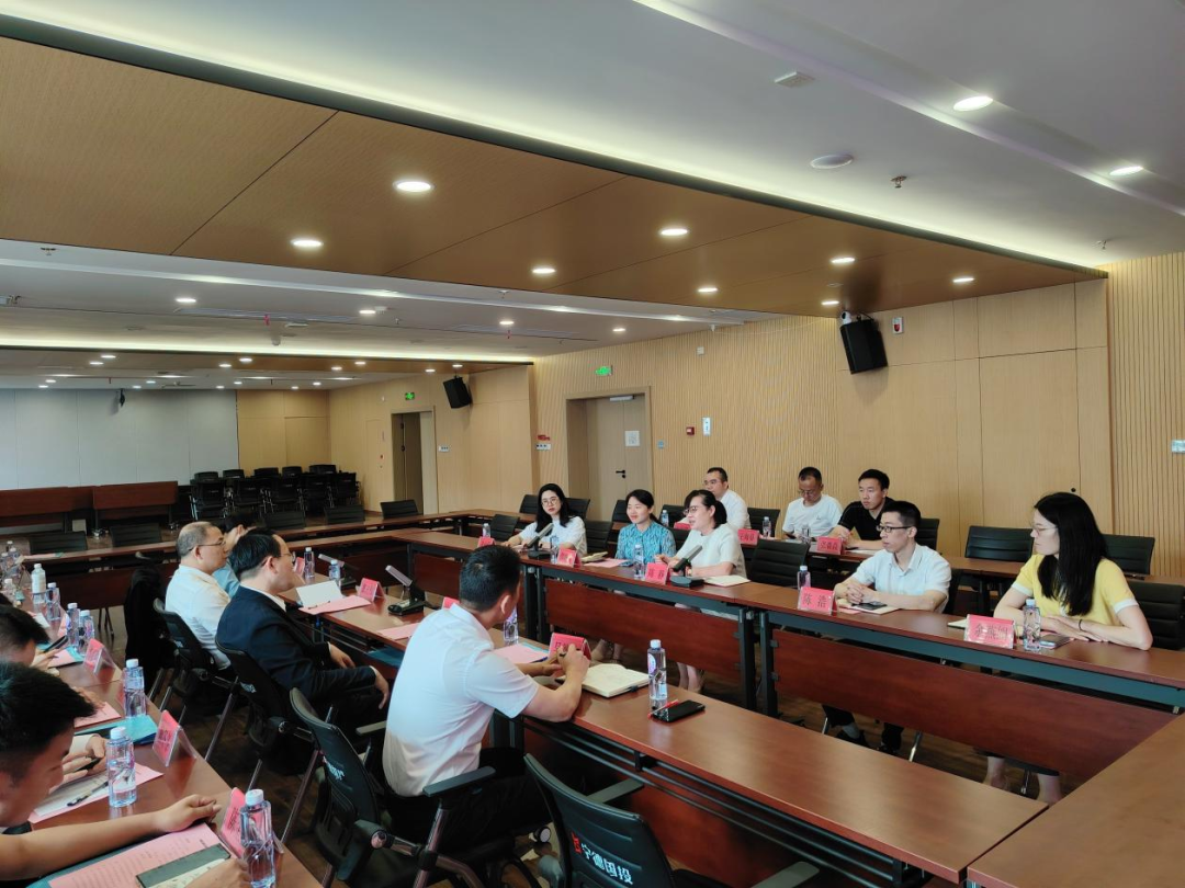 福建閩東北城市協(xié)作集團(tuán)有限公司各股東一行蒞臨市國投公司考察交流