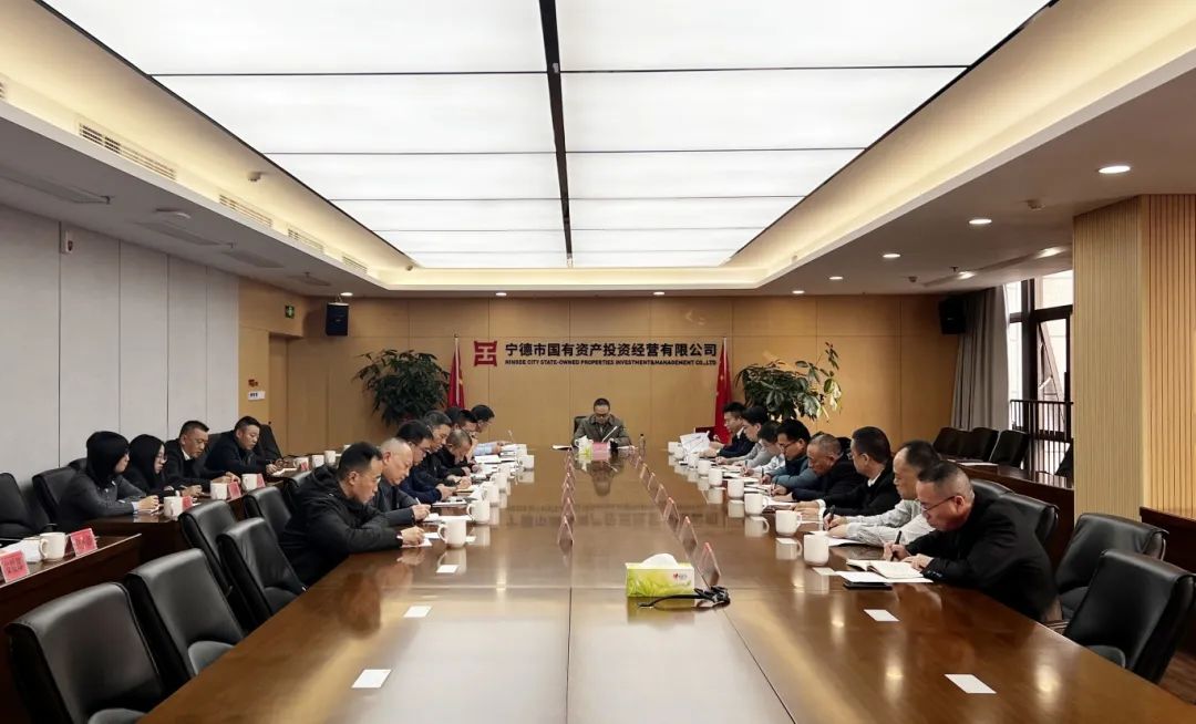 寧德市國投公司召開2024年下半年全面從嚴(yán)治黨、黨風(fēng)廉政建設(shè)和反腐敗工作專題分析會(huì)